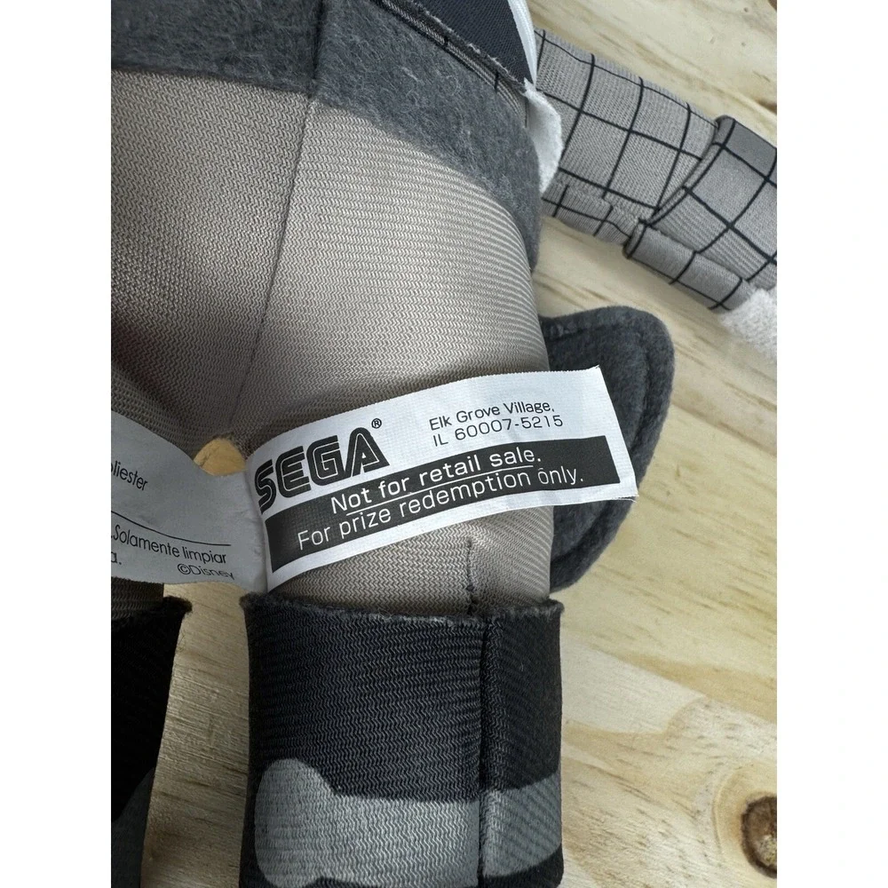 Disney Toy Story Plush Monochrome WOODY 14" Cowboy Sega Series 3 Black White - Picture 10 of 15